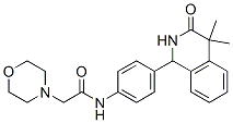 CAS#: 54087-47-7, 4'-(4,4-Dimethyl-3-Oxo-1,2,3,4-Tetrahydroisoquinolin-1-Yl)-2-Morpholinoacetanilide