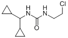 CAS 登录号：54187-03-0， 1-(2-氯乙基)-3-(二环丙基甲基)脲