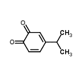 CAS 登录号：54210-12-7， 4-异丙基-1,2-苯醌