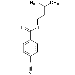 CAS 登录号：54210-47-8， 3-甲基丁基4-氰基苯甲酸酯