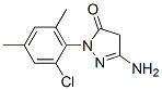 CAS 登录号：54241-45-1， 5-氨基-2-(2-氯-4,6-二甲基苯基)-2,4-二氢-3H-吡唑-3-酮