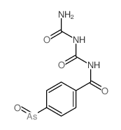 CAS 登录号：5425-15-0， 4-亚砷酰-N-(氨基甲酰氨基甲酰)苯甲酰胺