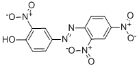 CAS 登录号：54261-72-2， 2-硝基-4-(2',4'-二硝基苯基偶氮)苯酚
