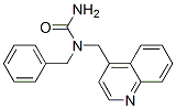 CAS 登录号：5427-44-1， 1-苄基-1-(喹啉-4-基甲基)脲