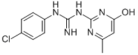 CAS 登录号：5429-13-0， N-(4-氯苯基)-N'-(1,6-二氢-4-甲基-6-氧代-2-嘧啶基)-胍