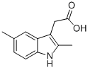CAS 登录号：5435-40-5， 2-(2,5-二甲基-1H-吲哚-3-基)乙酸
