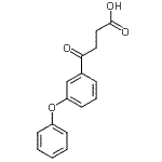 CAS 登录号：54364-84-0， 4-氧代-4-(3-苯氧基苯基)丁酸