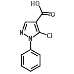CAS#: 54367-64-5, 5-Chloro-1-Phenyl-1H-Pyrazole-4-Carboxylic Acid