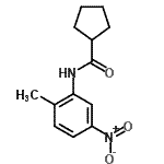 CAS#: 543722-25-4, N-(2-Methyl-5-Nitrophenyl)Cyclopentanecarboxamide