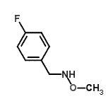 CAS#: 543730-31-0, 1-(4-Fluorophenyl)-N-Methoxymethanamine