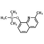CAS 登录号：54397-25-0， 2-甲基-8-[(三甲基硅烷基)氧基]喹啉
