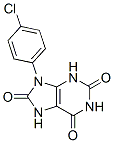 CAS#: 5444-39-3, 9-(4-Chlorophenyl)-3,7-Dihydropurine-2,6,8-Trione