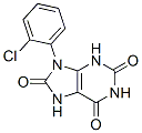 CAS 登录号：5444-40-6， 9-(2-氯苯基)-3,7-二氢嘌呤-2,6,8-三酮