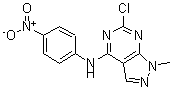 CAS#: 5444-57-5, 6-Chloro-1-Methyl-N-(4-Nitrophenyl)-1H-Pyrazolo[3,4-d]Pyrimidin-4-Amine