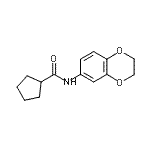 CAS#: 544415-79-4, N-(2,3-Dihydro-1,4-Benzodioxin-6-Yl)Cyclopentanecarboxamide