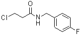 CAS#: 544440-95-1, 3-Chloro-N-(4-Fluorobenzyl)Propanamide