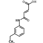 CAS#: 544466-37-7, (2E)-4-[(3-Ethylphenyl)Amino]-4-Oxo-2-Butenoic Acid