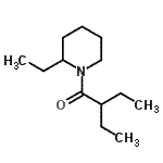 CAS 登录号：544662-03-5， 2-乙基-1-(2-乙基-1-哌啶基)-1-丁酮