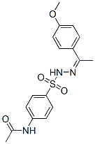 CAS#: 5448-98-6, N-[4-[[1-(4-Methoxyphenyl)Ethylideneamino]Sulfamoyl]Phenyl]Acetamide