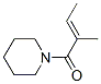CAS 登录号：54533-29-8， 1-(2-甲基-1-氧代丁-2-烯基)哌啶