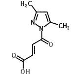 CAS 登录号：545350-65-0， (2E)-4-(3,5-二甲基-1H-吡唑-1-基)-4-氧代-2-丁烯酸