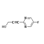 CAS 登录号：545421-84-9， 3-(5-氟-2-嘧啶基)-2-丙炔-1-醇