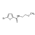 CAS#: 545427-40-5, 5-Bromo-N-(2-Methoxyethyl)-2-Furamide