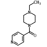 CAS#: 545437-72-7, (4-Ethyl-1-Piperazinyl)(4-Pyridinyl)Methanone