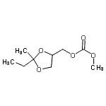 CAS#: 545517-71-3, (2-Ethyl-2-Methyl-1,3-Dioxolan-4-Yl)Methyl Methyl Carbonate
