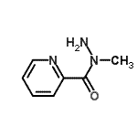 CAS 登录号：54571-07-2， N-甲基-2-吡啶甲酰肼