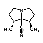 CAS#: 546084-65-5, (1R,7R)-1,7-Dimethyltetrahydro-1H-Pyrrolizine-7A(5H)-Carbonitrile