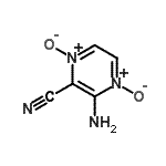 CAS#: 54632-16-5, 3-Amino-2-Pyrazinecarbonitrile 1,4-Dioxide