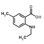 CAS#: 54675-17-1, 2-Ethylamino-5-Methyl-Benzoic Acid