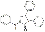 CAS 登录号：5468-12-2， 3-苯胺基-1,5-二苯基-5H-吡咯-2-酮