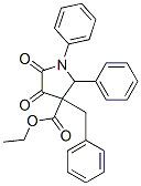 CAS#: 5468-14-4, Ethyl 3-Benzyl-4,5-Dioxo-1,2-Diphenyl-Pyrrolidine-3-Carboxylate