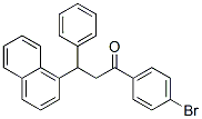 CAS#: 5472-05-9, 1-(4-Bromophenyl)-3-(1-Naphthalenyl)-3-Phenyl-1-Propanone