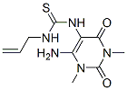 CAS 登录号：5472-56-0， 3-(4-氨基-1,3-二甲基-2,6-二氧代-嘧啶-5-基)-1-丙-2-烯基-硫脲