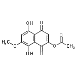 CAS#: 54725-00-7, 5,8-Dihydroxy-7-Methoxy-1,4-Dioxo-1,4-Dihydro-2-Naphthalenyl Acetate