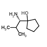 CAS 登录号：547739-87-7， 1-[(1S)-1-氨基-2-甲基丙基]环戊醇