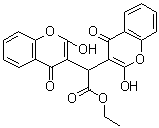 CAS#: 548-00-5, Ethyl 2,2-bis(4-hydroxy-2-oxochromen-3-yl)acetate