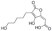 CAS#: 54854-93-2, [(2E)-3-Hydroxy-4-(5-Hydroxypentyl)-5-Oxo-2,5-Dihydrofuran-2-Ylidene]Acetic Acid