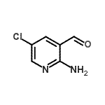 CAS#: 54856-61-0, 2-Amino-5-Chloronicotinaldehyde