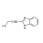 CAS 登录号：54886-04-3， 3-(1H-苯并咪唑-2-基)-2-丙炔-1-醇