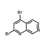 CAS#: 54920-77-3, 2,4-Dibromo-1,7-Naphthyridine