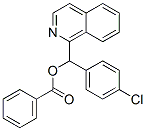 CAS#: 54923-37-4, [(4-Chlorophenyl)-Isoquinolin-1-Yl-Methyl] Benzoate