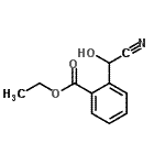 CAS 登录号：54932-68-2， 乙基2-[氰基(羟基)甲基]苯甲酸酯