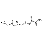 CAS#: 549479-31-4, 2-{(2E)-2-[(5-Ethyl-2-Thienyl)Methylene]Hydrazino}-2-Oxoacetamide