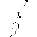 CAS 登录号：549482-76-0， N'-(1-乙基-4-哌啶基亚基)戊烷酰肼