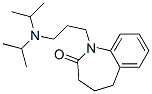 CAS 登录号：54951-28-9， 2,3,4,5-四氢-1-[3-(二异丙基氨基)丙基]-1H-1-苯并氮杂卓-2-酮