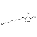 CAS 登录号：549527-19-7， (2S,3R,4S)-2-辛基四氢-3,4-呋喃二醇